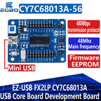 1~5PCS EZ-USB FX2LP CY7C68013A USB Core Board Development Board USB Logic Analyzer With I2C Serial SPI Interface Module Mini USB