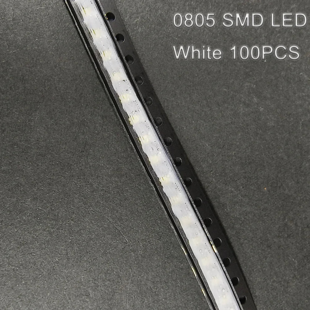 100pcs SMD LED 0603& 0805 5-color White Yellow Red Blue Green Digital Products LED Display Screens Electronic Diy Accessories