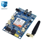 SIM808 instead of SIM908 module GSM GPRS GPS Development Board IPX SMA with GPS Antenna available for Raspberry Pi for arduino
