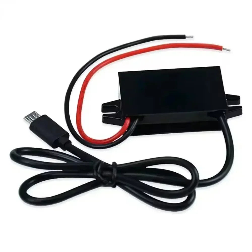 DC-DC 12V 24V 48V 60V 72V 90V To 5V 3A Voltage Regulator Power Supply Buck Module Dual USB Type-C Micro USB Output Power Adapter