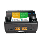 HOTA D6 Dual Channel Smart Balance Charger DC 650W 15A For 1-6S LiPo RC Aircraft Lithium Battery