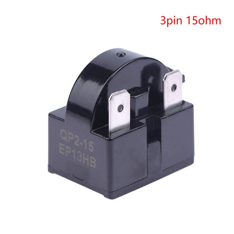 1Pc Refrigerator PTC Starter Relays 1/2/3/4Pins Compressor Overload Protector Refrigerator PTC Starting Relays Accessories