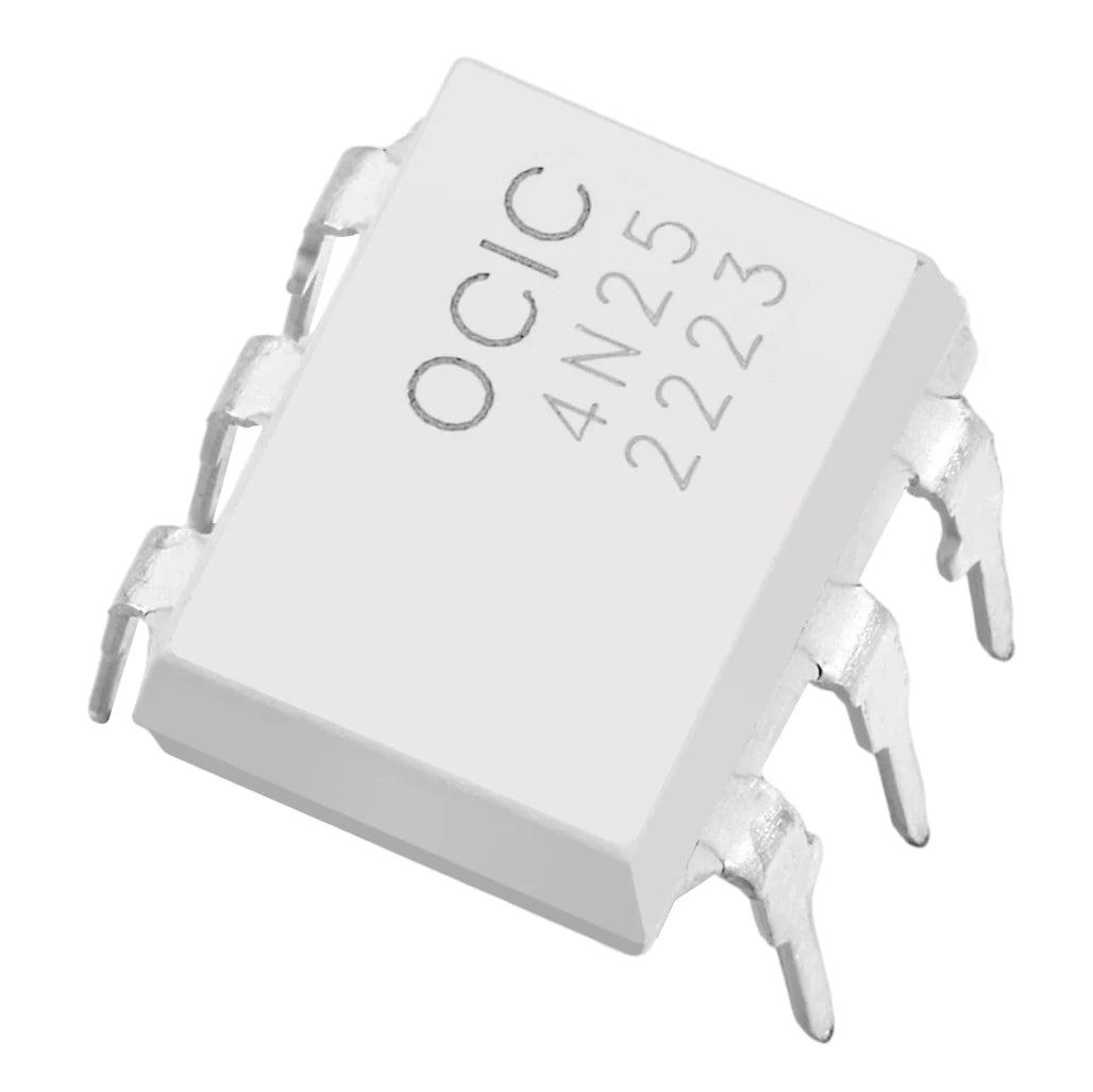 10PCS Optocoupler 4n25 EL4N25 4n25m DIP6 DIP-6 Photovoltaic Optoisolator Opto Coupler New and Original  IC In Stock Chanzon