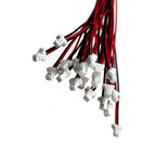 10 sets JST SH 1.0mm 2 Pin Connector with Cable SMD Vertical Male Socket 28AWG 10cm/20cm/30cm