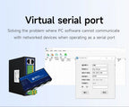 4 Channel Serial Server RS485 RS232 RS422 to Ethernet CDSENET NB144-V2 Series TCP UDP MQTT HTTP Modbus Storage Gateway Watchdog