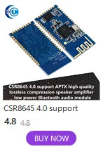 CSR8645 Bluetooth 4.0 Audio Module - APTX Lossless Compression with Ultra-Low Power Consumption for Hi-Fi Speaker Amplifiers
