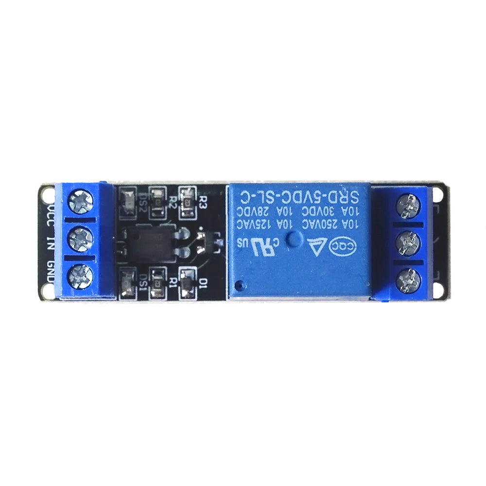 1/5/10Pcs Single Channel Low Level Trigger Relay Driver Board Opto Electrical Isolation Optional 5V/12V/24V PLC Extension Module