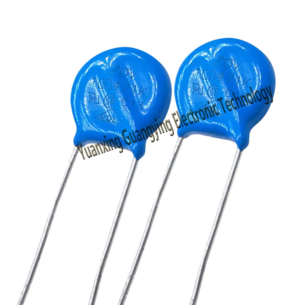 (10 pieces) Varistors 10D471K 10D-471K 470V, tolerance ±10%, 8mm pitch, blue, 100% brand new