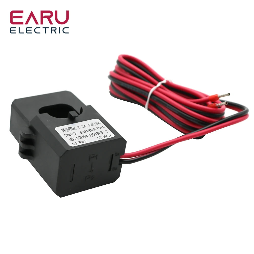 EARU Openable Split Core Type Current Transformer CT Clamp Sensor 5A Secondary Output Current High Accuracy Frequency 80A-1000A