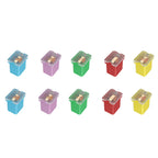 10Pcs Jcase Fuse Kit Mini Jcase Fuse Assortment Tall & Low Profile for Pickup Truck Car SUV (20A/30A/40A/50A/60A Each 2Pcs)
