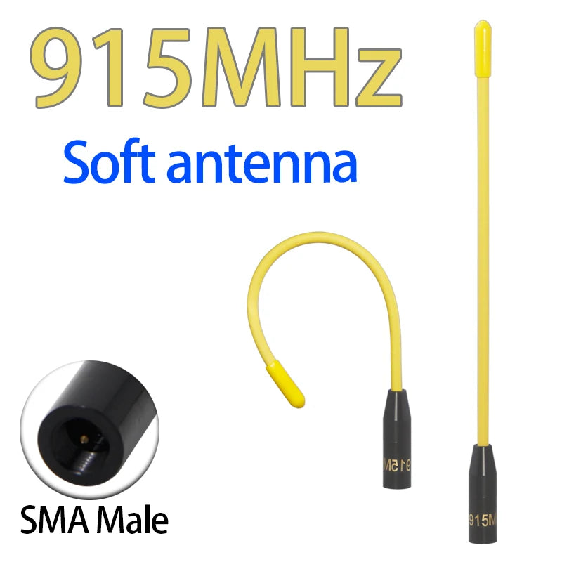 LoRa 915MHz Whip Antenna 902-928MHz 906MHz 923MHz For Meshtastic LORA32 ESP32 Module Long Range SMA Male Omni Antenna Colours