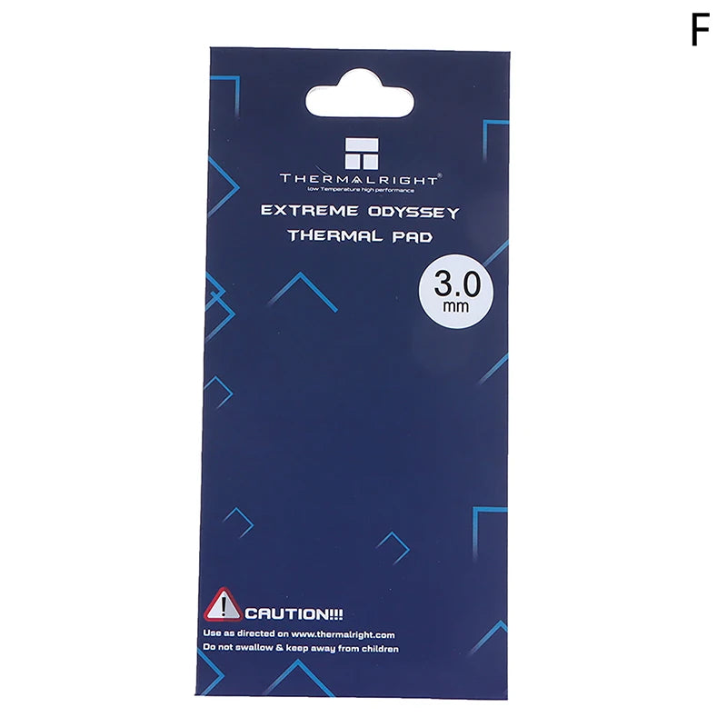【C】Thermalright Non-Conductive GPU Water Cooling Thermal Pad 12.8W/mk Thickness Options 0.5mm to 3.0mm for Card Mat