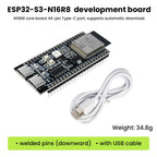 ESP32-S3-DevKitC-1 N16R8 Development Board Two Type C Integrated Wi-Fi&Bluetooth 44Pin Compatible Arduino IDE ESP-IDF Optional