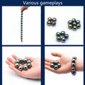13mm Colorful Round Ferrite Fridge Magnets Therapy Magnetic Bracelet Bead Palm Stone Stress Relief Magnetic Fun DIY Ball Jewelry