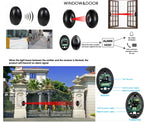Universal Waterproof Infrared Photocells Single Beam Sensor Detector 12V-24V AC DC Security Auto Gate Barrier Access Control