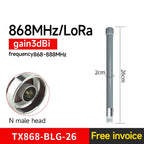 Wifi Lora Outdoor Fiberglass Antenna 868/915MHZ CDEBYTE TX915-BLG-26 N-J Connector 3-6dBi Waterproof for Router Modem Aerial