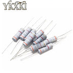 200pcs 2W Carbon Film Resistor 5% 0.1R ~ 10M 10R 22R 33R 100R 220R 330R 1K 2.2K 3.3K 4.7K 10K 22K 47K 100K 1M 100 220 330 ohm