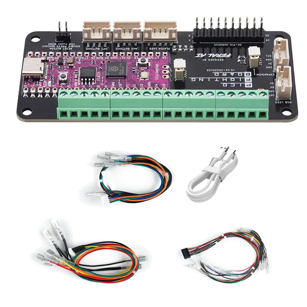 Raspberry Pi Pico Fighting Board For PC Game Console V1.1A Picoboot Keyboard Converter For PS3/PS4