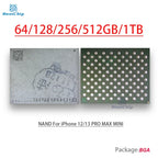 64G/128G/256G 512GB 1TB HDD Storage NAND Memory Flash chip For iPhone 12/13 PRO MAX 12pro max mini 256GB 128GB 512GB