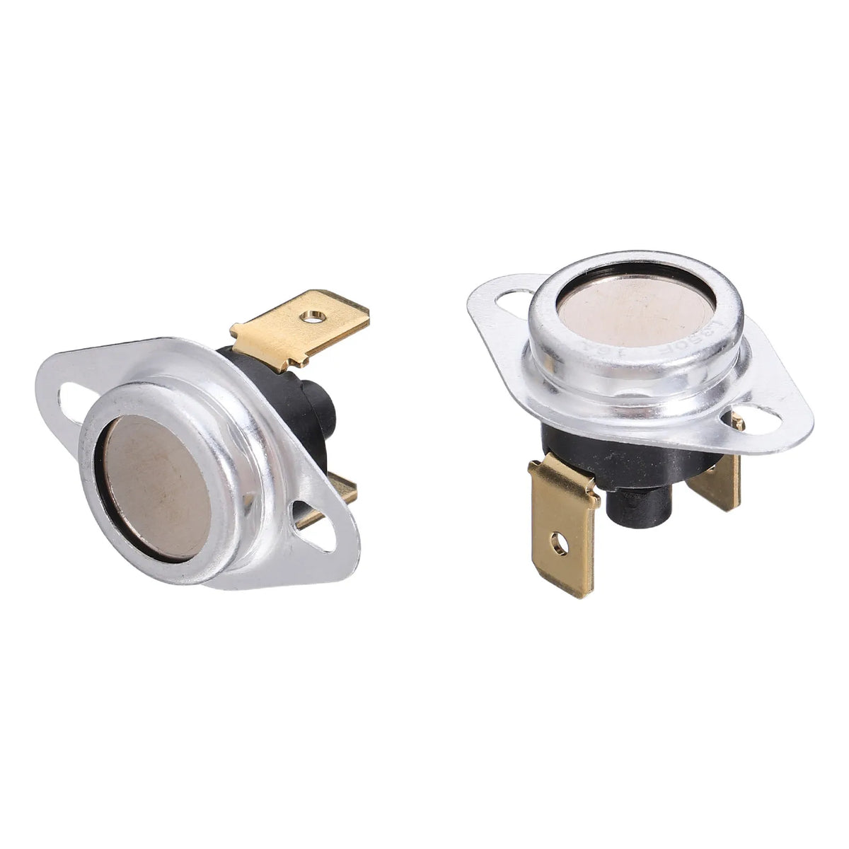 2Pcs Modular Limit Switch for Furnace Fireplace Water Heater Space Heater High Temperature Safety Cutoff Manual Reset Thermostat