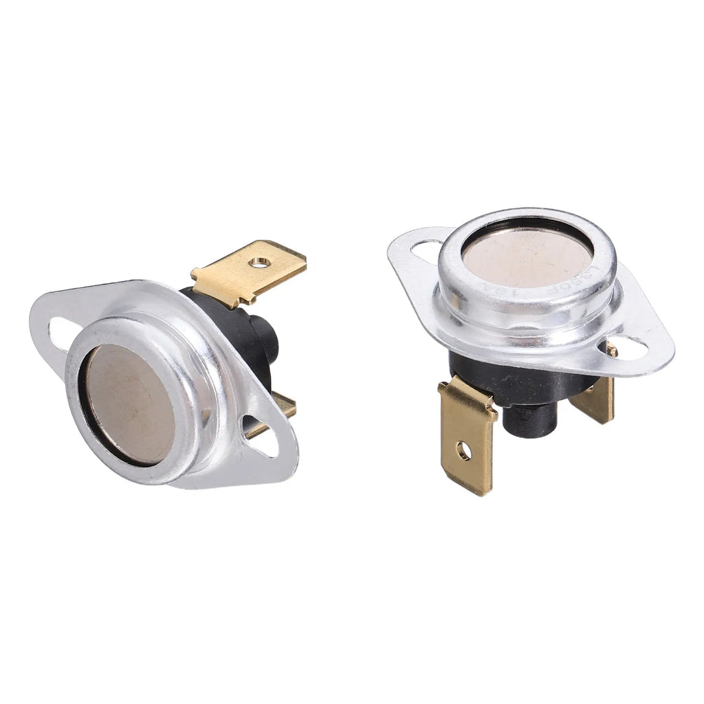 2Pcs Modular Limit Switch for Furnace Fireplace Water Heater Space Heater High Temperature Safety Cutoff Manual Reset Thermostat