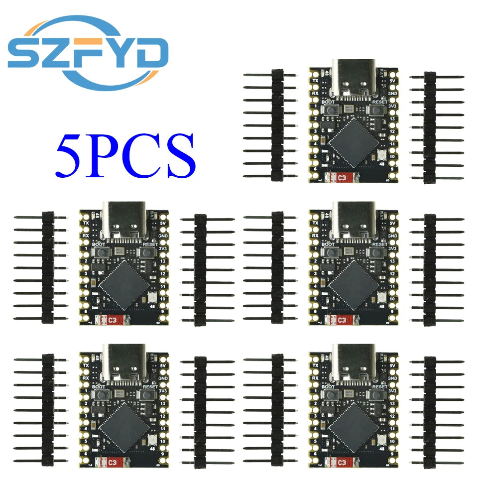 1-10PCS For ESP32-S3 Supermini Dev Board, WiFi BT 5.0 Wireless Module, Ultra-Small Size ESP32-S3FH4R2 for Arduino MicroPython