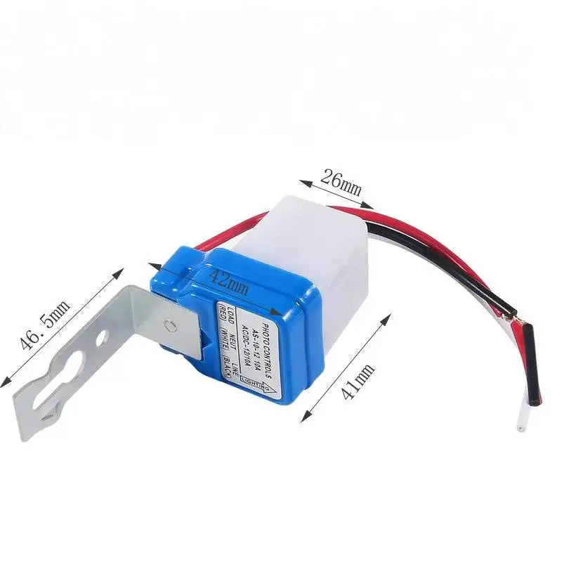 * New Sale 1Pcs Auto On/Off Photocell Street Light Switch Waterproof Photo Control Sensor Switch AC220V 10A Automatic Switch