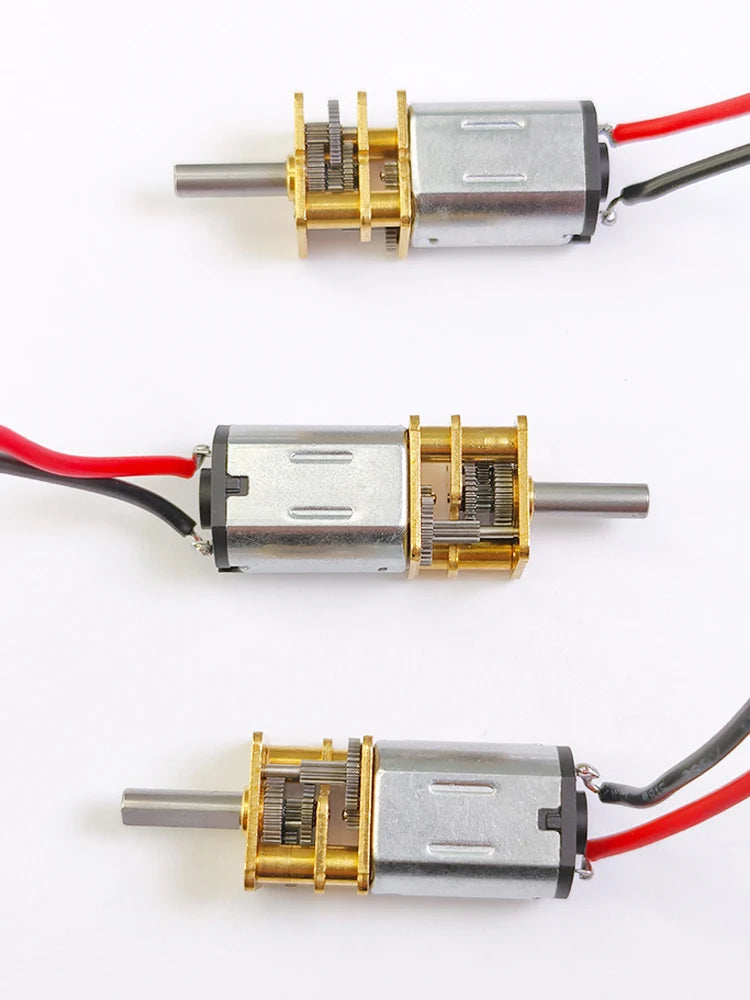 New Precision GA12-N20 Reduction Motor with Wire 3V 1000rpm 6V  2000rpm 12V  4000rpm Micro DC Gear Reduction Motor