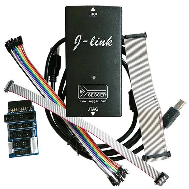JLINK V8 V9 Simulator Downloader STM32 Singlechip  J-Link 1.8V-3.3V-5V Gold Sinking Process