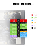 4.3-inch 480 * 800 IPS capacitive touch ESP32P4 development board ESP32-C6 development board with shell and camera
