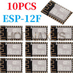 5/10pcs ESP8266 ESP-12F ESP-12E WiFi Serial Module Microcontroller 802.11N Wireless Transceiver Remote Port Network Module New