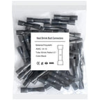 20/50/100/200PCS AWG 24-10 0.3-6.0mm2 Waterproof Insulated Automobile Wire Cable Crimp Terminals Heat ShrinkButt Wire Connectors