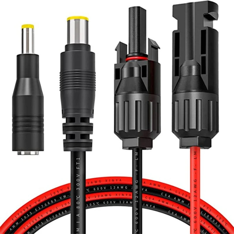 14AWG M，C-4 To Dc7909 Connection Cable M.C-4 Energy Storage Battery Conversion Cable Solar Photovoltaic Connection Power Cable
