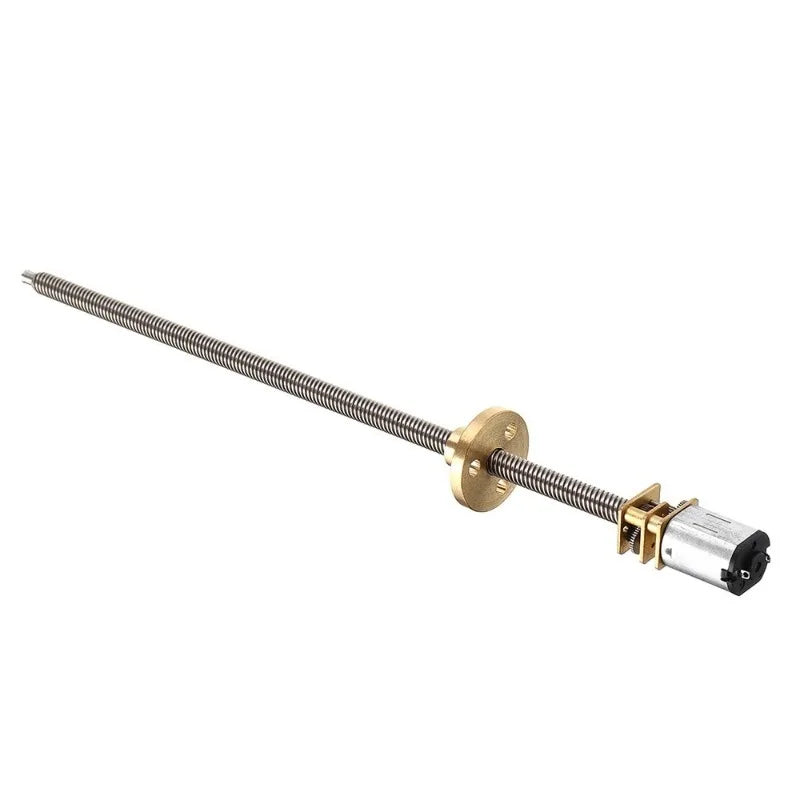 Motor gearbox threaded reduction motor with long output shaft continuous current T5 x 160mm N20 DC gear