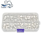 50PCS/Set Integrated Circuit DIP Optocoupler KIT 4N25 4n26 4N27 4N28 4N33 4N29 4N30 4N31 4N32 4n35 IC Combination kit box