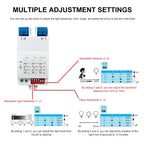 AC 90-265V Human Motion Detector 5.8GHz Microwave Radar Motion Sensor Sensor Switch for Home Automation Sensor Lighting