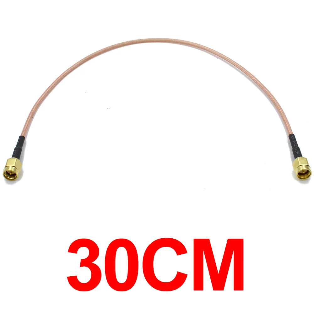 SMA to SMA Cable Male to Male Connector Antenna extension jumper RF cable Pigtail Adapter Cable RG316 For WIFI 3G 4G GSM Antenna