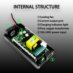 16.8V 10A Smart Charger Is Suitable For 4S 14.8V Li-ion Lipo Battery Fast Charger Optional DC5521/XT60/XT90 High-quality plug