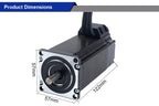 STEPPERONLINE 3Nm Nema 23 Closed Loop Servo Stepper Motor with Encoder CL57Y V2.0 Driver & Power Supply CNC Kit
