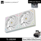 Thermalright TL-UB36/24 Integrated row fan,120x25mm,One-line connection to the motherboard，high-performance chassis cooling fan