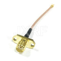 1PCS uFL/u.FL/IPX/IPEX to SMA Female With 2 Holes 4Holes Flange Mount Panel Connector RG178 Cable Coax Pigtail