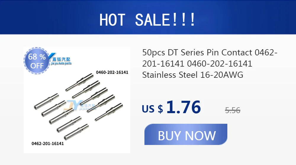 Deutsch Waterproof Connector with Fixed Flange Plug DT04-2P-L012 DT04-4P-L012 DT04-6P-L012 DT04-8P-L012 DT04-12P-L012 DT06-2S