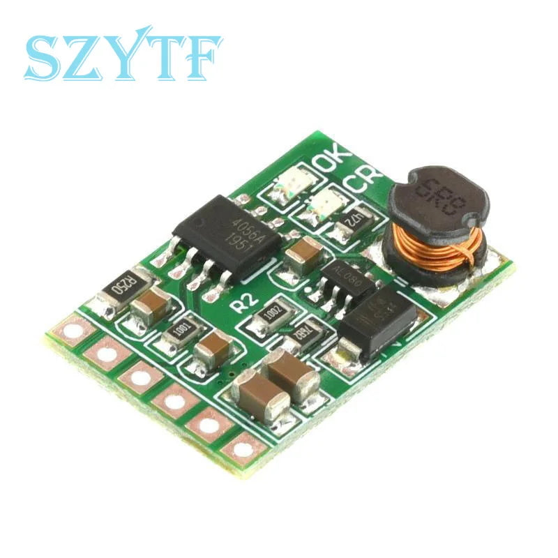 DD05CVSA 1S Lithium Battery Boost Converter Module, 3.7V to 5V/6V/9V/12V DC-DC Step-Up Voltage Regulator for DIY Power Bank
