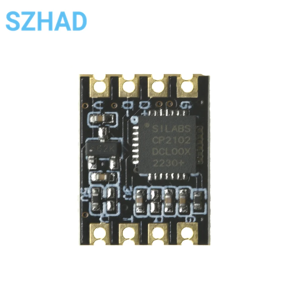 CP2102/CH340 Module USB to TTL Serial Port UART Module Brush Machine Download Bonding Wire Patch Type Sink Gold Plate