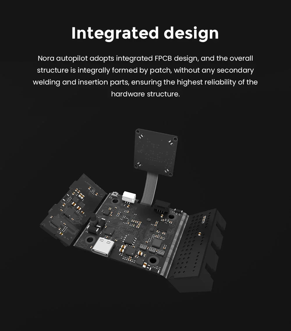 CUAV Nora+ Integrated Autopilot with M9N GPS & CAN, Open Source Flight Controller for PX4/APM Professional Drone Quadcopter