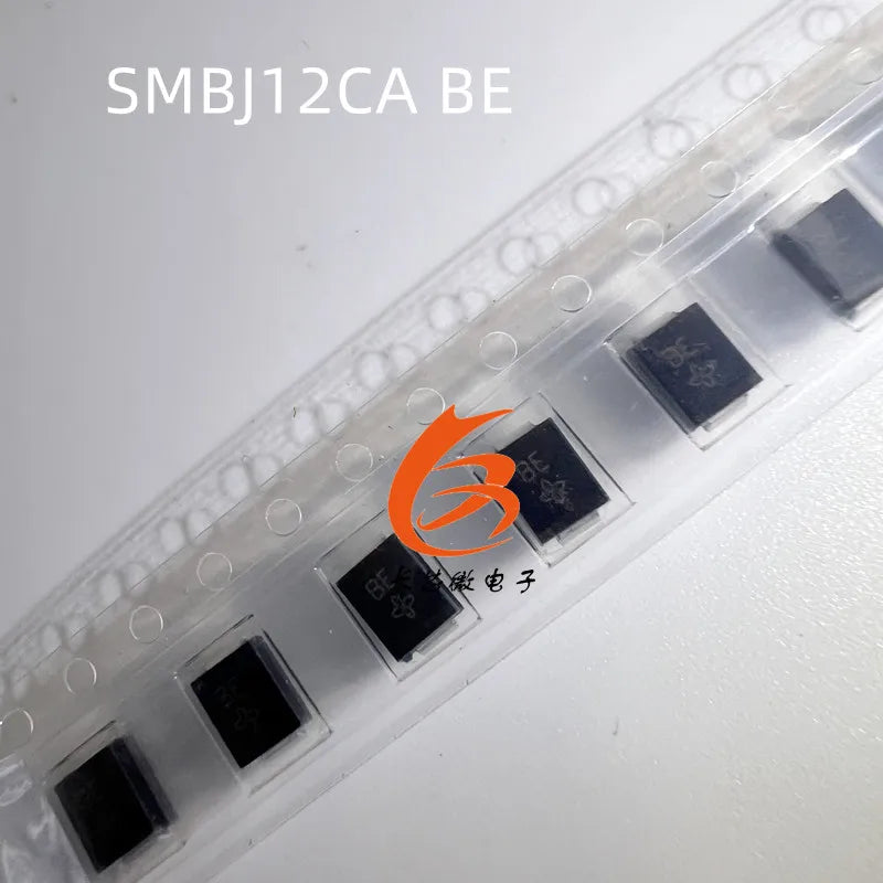 200PCS/LOT SMBJ12A marking LE SMBJ12CA marking BE  12V TVS Transient Suppression Diode SMB DO-214AA 12V