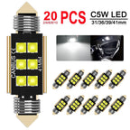 2/4/8/10/20 PCS CANBUS C5W LED Bulb Festoon 31mm 36mm 39mm 41mm 12V 3030-6SMD White Car Interior Dome Trunk License Plate Lights