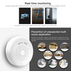 Smart Gas Leak Detector,ZigBee Tuya Alarm Sensor,Combustible Gas Leakage Alarm for Home Security,APP Remote Control, Smart Life