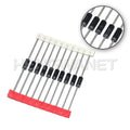 10pcs 1N5349B Power Zener Diode 5W 12V High Energy Absorption Voltage Stabilization Component for Electronics