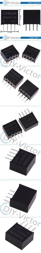 1pcs B0505S-1W B0505S B0505 SIP-4 IC New Original 5V to 5V Converter DC Power Module Converter 1000VDC Isolation
